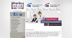 Desktop Screenshot of istanbulteknikservis.com